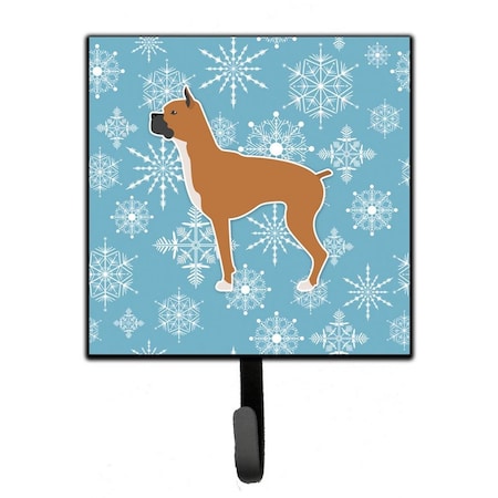 Jensendistributionservices Winter Snowflake Boxer Leash or Key Holder MI1707771
